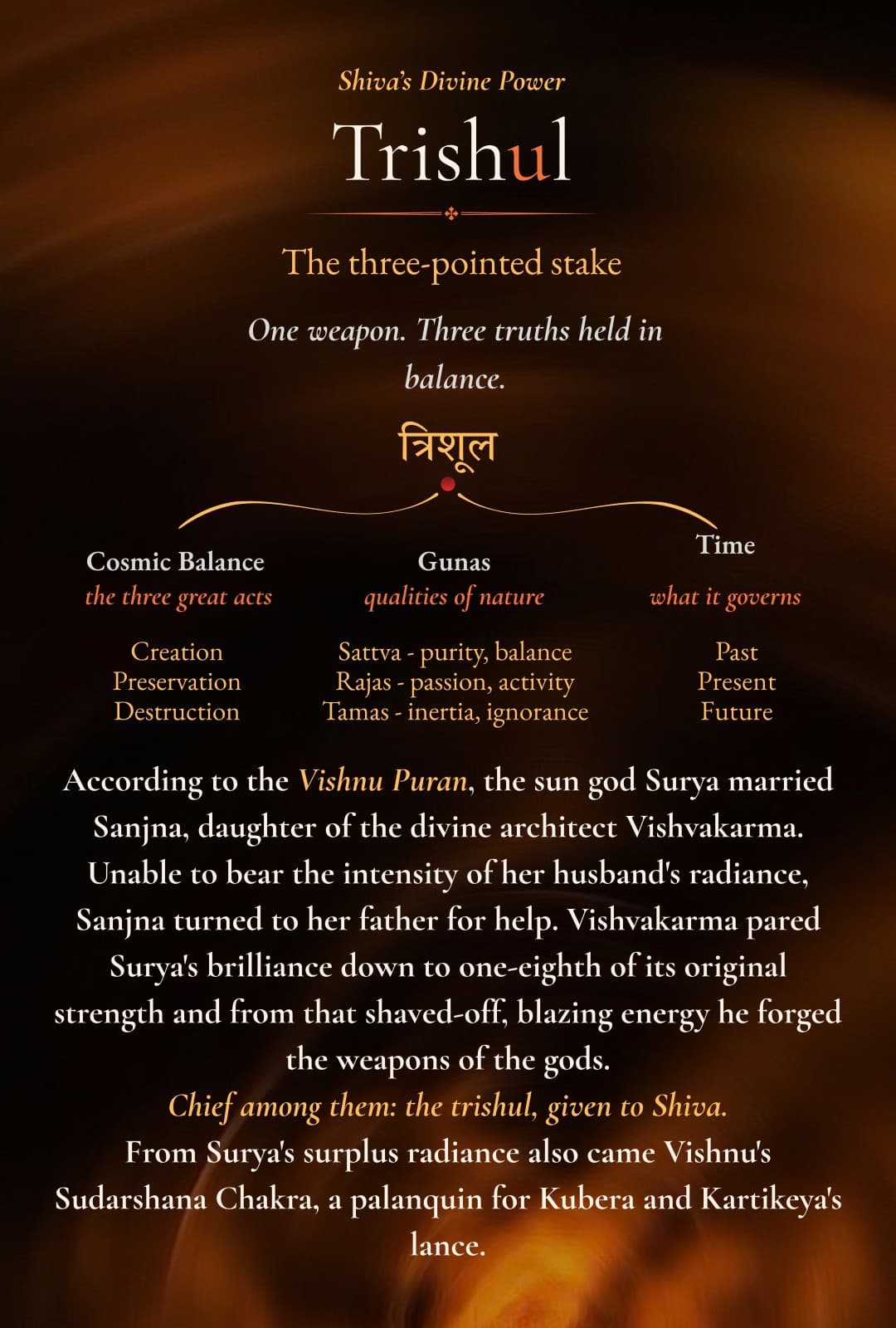 Trishul collection story