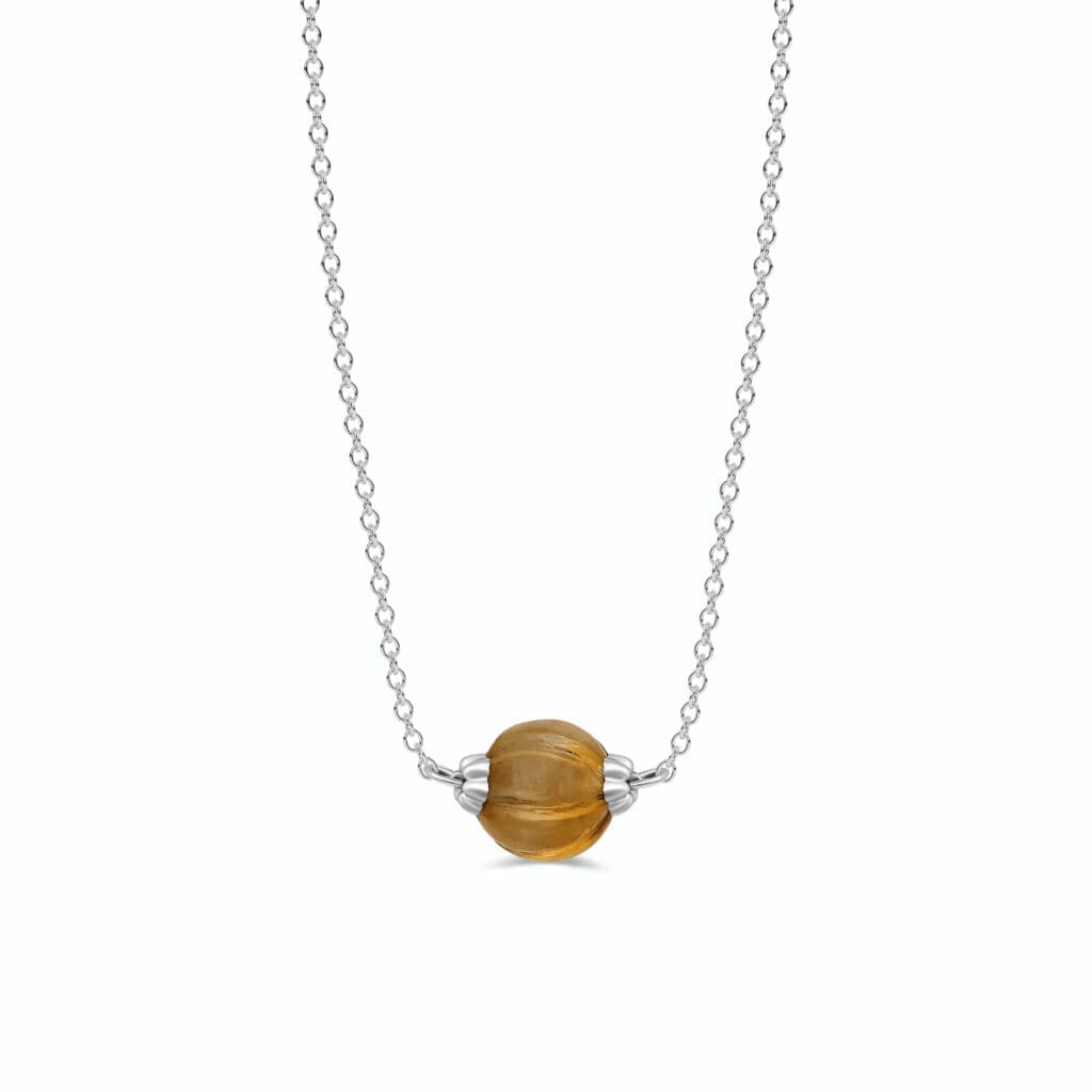 TARINI - Citrine Pisces necklace